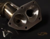 JM Fabrications: 2.5" Stainless Steel O2 Housing: Evo VII - IX