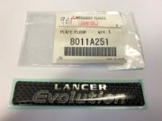 Genuine Mitsubishi centre console badge “Lancer Evolution”
