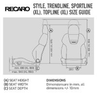 Recaro: Style XL Topline Seats