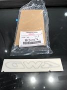 Equipment Sticker - Rear Window "AWD" Evo 4-6