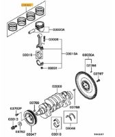 Ring set, piston STD