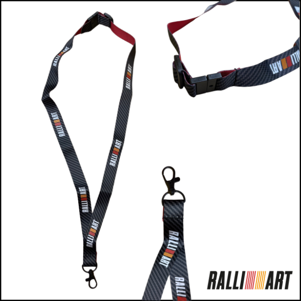Ralliart Lanyard - adjustable, Ralliart Logo