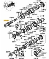 Output Shaft Bearing (1st) - Evo 4-9