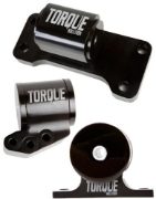 Torque Solution: Billet aluminium 3 piece Engine Mount kit: Evo VII - IX (5 Speed Gear Box) 