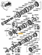 5th Gear Output Shaft - Evo 9RS / GT