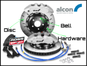 Alcon: Audi B9 A4 / A5 / S4 / S5 | Big Brake Kit | Mono 6 - 355mm Replacement Disc Set (S-Groove)