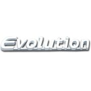 Evolution Badge Rear Evo 8 Evo 9 "Evolution"