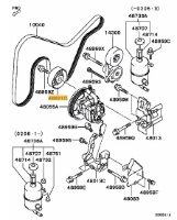 Pulley P/S oil pump idler