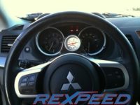 Rexpeed Steering Wheel Single Carbon Pod - Evo X