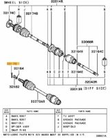 Split Pin Front and Rear Driveshaft Evo 4-9