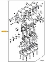 Short engine assy EVO 8