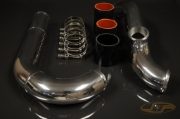 JM Fabrications: EVO 2.5" Upper IC Pipe Kit for Angled Throttle Body