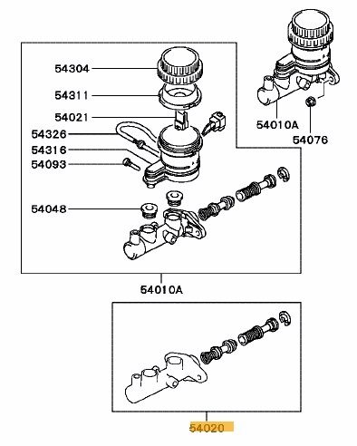 Cylinder Kit Brake Master- *Special Order Part - Ross Sport Europe Ltd