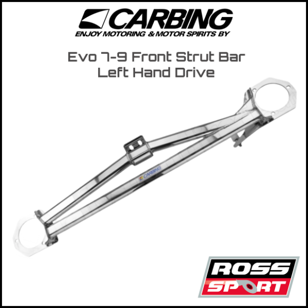 Carbing: Front Strut Bar - LHD - Evo 7-9