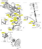 Rear Suspension Bolt Kit : EVO X - RS/CH/X/RR-SUSP