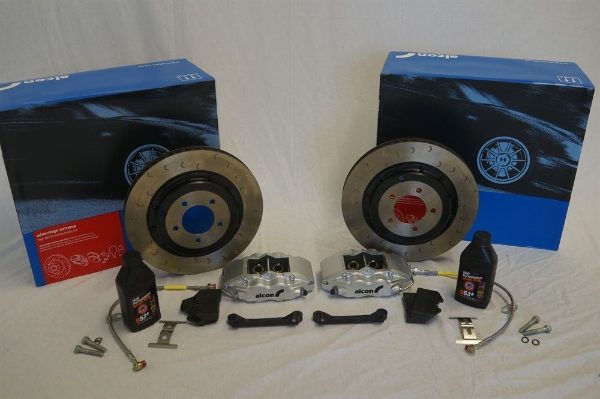 Alcon: ADeX: 343mm Rear Brake Kit: Subaru Impreza STi (MY08 / MY09)