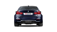 Akrapovic: Rear Carbon Fiber Diffuser - BMW M3 & M4 (F8X)
