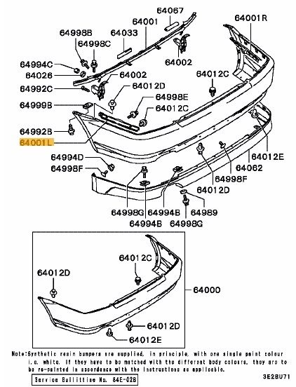 Bracket rear bumper LH- *Special Order Part - Ross Sport Europe Ltd