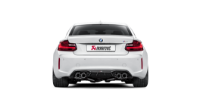 Akrapovic: Rear Carbon Fiber Diffuser - BMW M2 (F87) 
