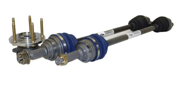 DriveShaft Shop: 1995-1999 Mitsubishi Eclipse / Talon AWD Rear – with Evo Differential Level 5 Axle / Hub Kit