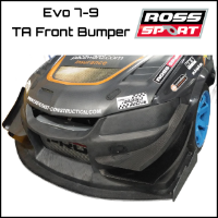 Ross Sport TA Spec CF Front Bumper - Evo 7-9