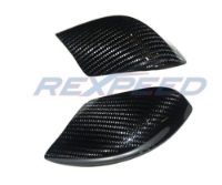 Rexpeed: Dry Carbon Mirror Cover: Nissan: GTR R35