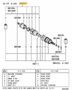 Boot Kit Driveshaft Rear Inner Evo 8-9