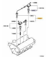 Cable set spark plug