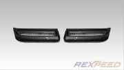 Rexpeed Twin Carbon Bonnet Vent - Evo X