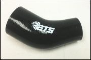 ETS: 1.75" - 2.5" 45 Degree Black Silicone Coupler