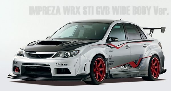 VARIS: IMPREZA WRX STI GVB (WIDE BODY Ver.) AERO PARTS