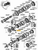 5th Gear Output Shaft - Evo 8-8MR RS