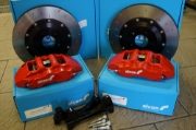 Alcon: ADeX: 365mm Front Brake Kit: Evo 4-9 - RED Callipers Kit