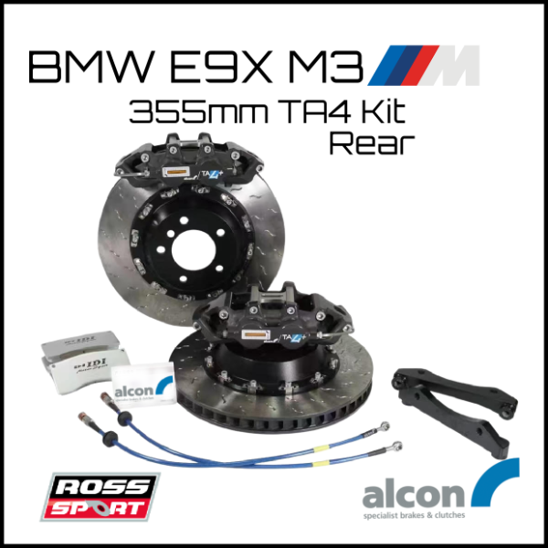 Alcon 355mm TA4 Rear Brake Kit - BMW E9X M3