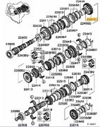 2nd Gear Output Shaft