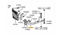 Hose oil cooler feed Evo 6