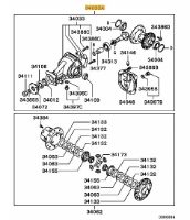 RS Rear Diff Assy Evo 5-10