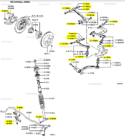 Rear Suspension Bolt Kit : EVO 7-9 RS & GSR - RS/CH/79ALL-RSBK