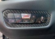 Rexpeed: Carbon Fibre Cluster Switch Panel Badge: Toyota: Supra 2020 