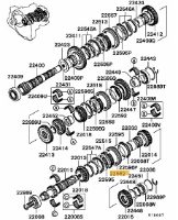 Sleeve, M/T 3rd & 4th synch 5 Speed Evo 4-9