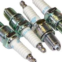 NGK: Copper Spark Plugs (BR10ES): Evo I - VIII (Set of 4)