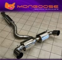 Mongoose: GPF Back System ( 4.5in Slash Cut) : Yaris GR