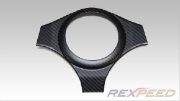 Rexpeed Dry Carbon Steering Wheel Cover - Evo 7-9