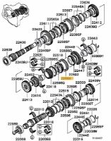 5th & Rev Gear Synchros Sleeve - Evo 4-6