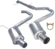 Mongoose: 3" Cat Back Exhaust System with D-Cat - Evo 7-9