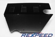 Rexpeed Black Engine Cover - Evo X