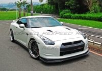 Rexpeed: Top Secret Style Carbon Splitter: Nissan: GTR R35