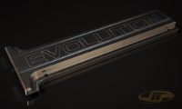 JM Fabrications: Spark Plug Cover (Evolution Engraved): Evo VII - IX