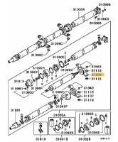 Center bearing prop-shaft RR Evo 4-6
