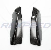 Rexpeed: STI Style Carbon Rear Bumper Extensions: Subaru: BRZ